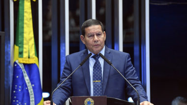 Mourão vai se filiar ao Republicanos no dia 16 de março O vice-presidente da República, Hamilton Mourão.