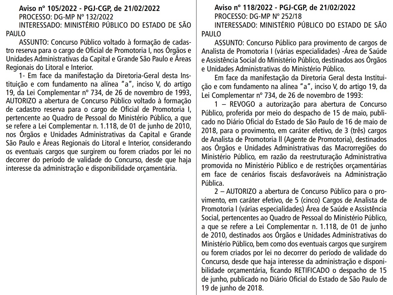 Reprodução do DOE de São Paulo Reprodução do DOE de São Paulo