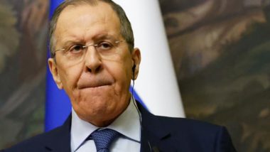 Rússia vê progresso nas negociações com a Ucrânia O ministro das Relações Exteriores da Rússia, Sergei Lavrov, participa de uma entrevista coletiva conjunta com o ministro das Relações Exteriores da Grécia após suas conversas em Moscou, Rússia, 18 de fevereiro de 2022.