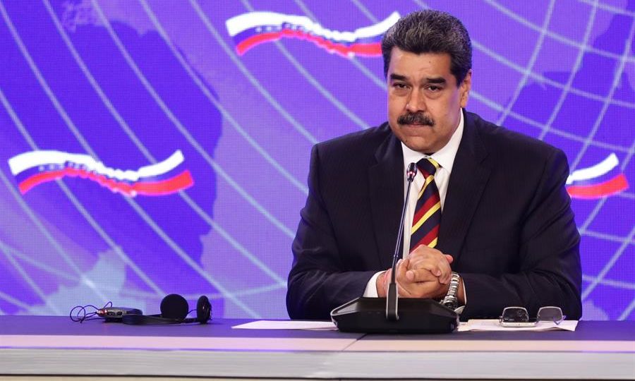 Maduro condena “atividades desestabilizadoras dos EUA e da Otan” em conversa com Putin O ditador venezuelano, Nicolás Maduro