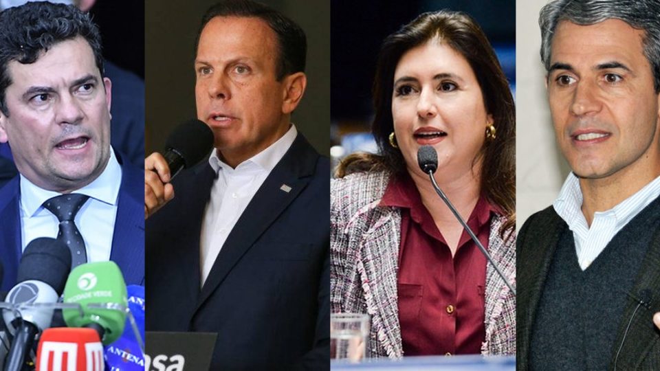 Moro, Doria, Tebet e d’Avila criticam neutralidade do Brasil na guerra da Ucrânia Sergio Moro, João Doria, Simone Tebet e Felipe D’Avila