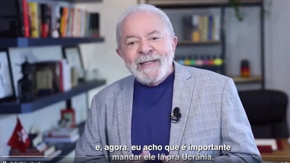 Lula diz que Bolsonaro deveria ir para a Ucrânia Lula disse não saber o que Bolsonaro foi fazer na Rússia