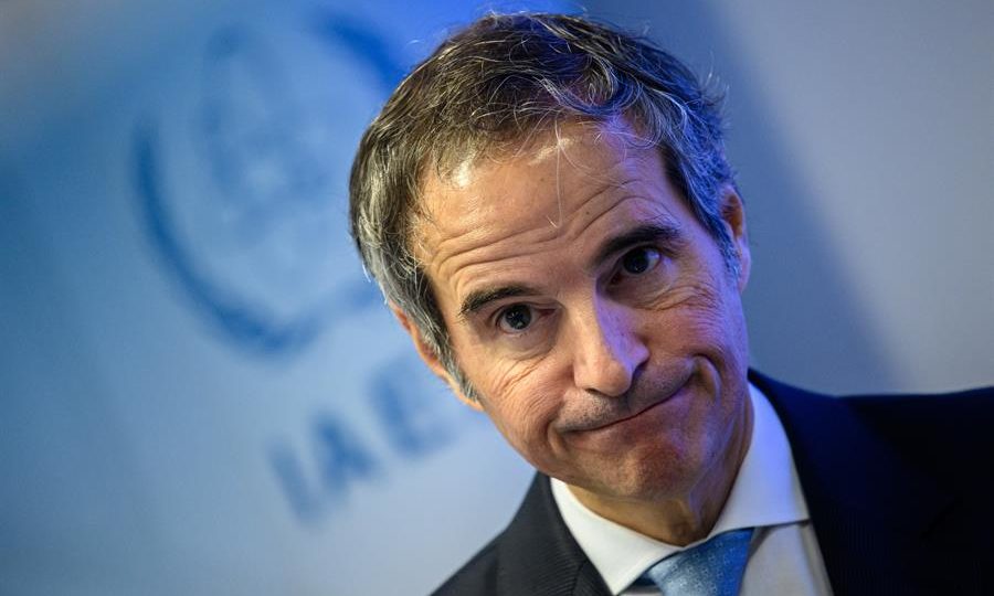 O diretor da Agência Internacional de Energia Atômica da ONU, Rafael Grossi