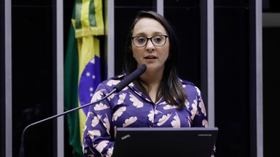 Moro sugere Renata Abreu como candidata do Podemos ao governo de São Paulo A deputada federal e presidente do Podemos, Renata Abreu (SP).