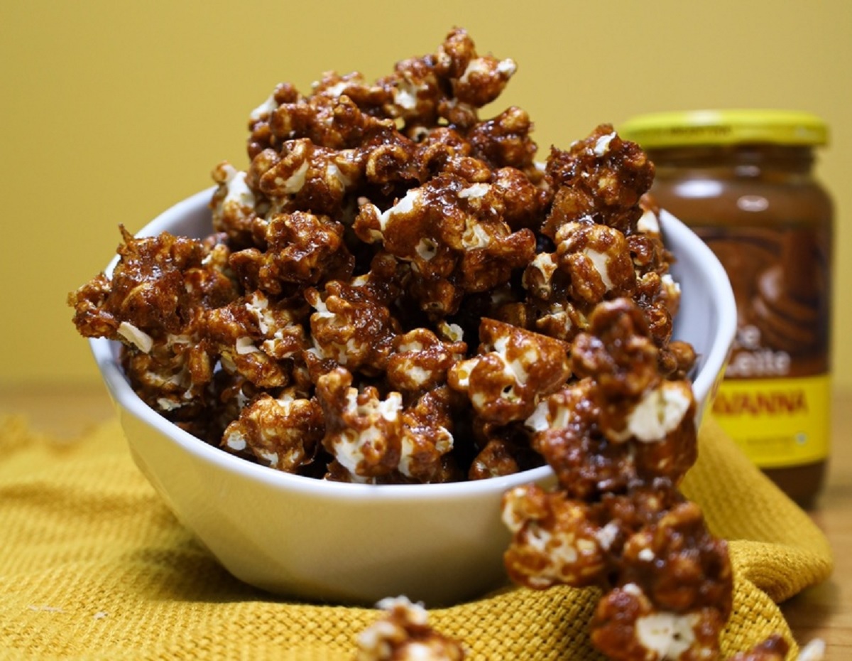 Pipoca com doce de leite: fácil de preparar.