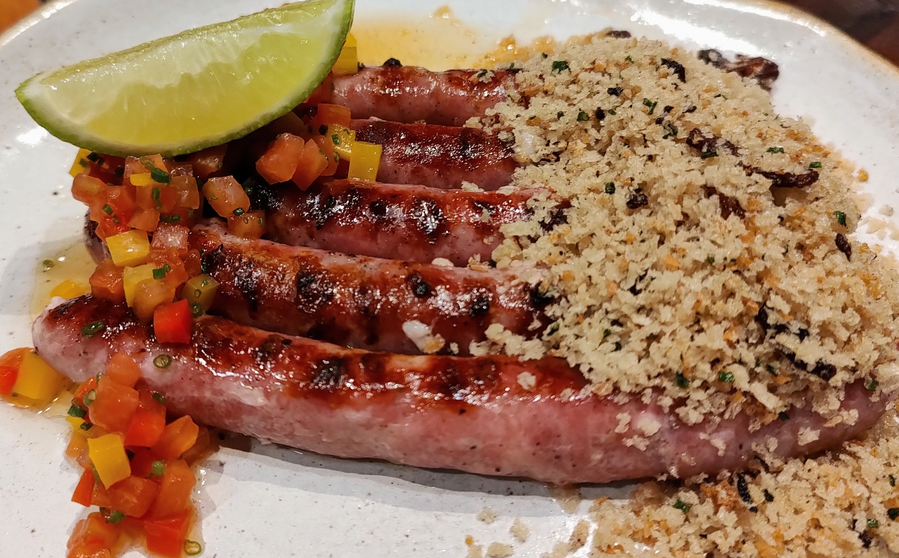 Linguicinha de porco moura. Linguicinha de porco moura.
