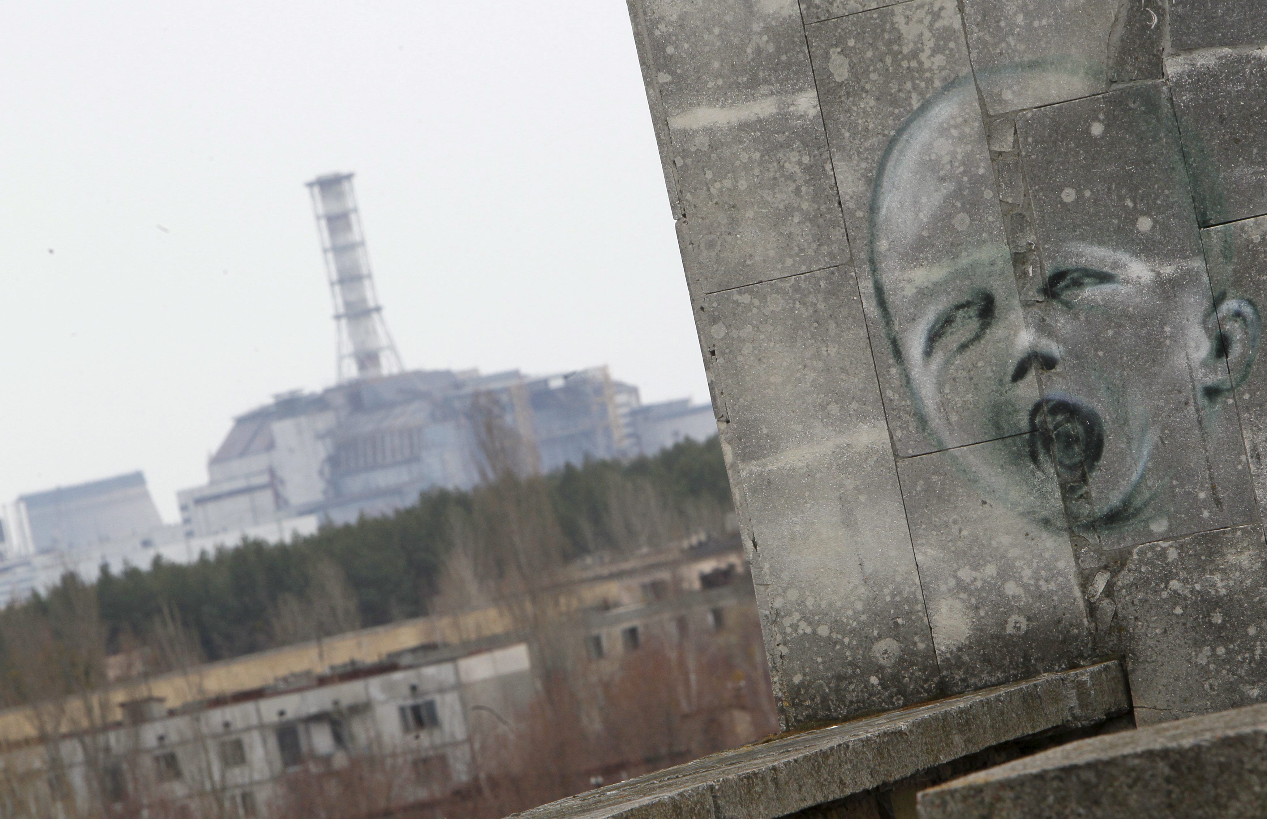 Imagem de Chernobyl, onde ocorreu o maior acidente nuclear da história, e uma das primeiras cidades a serem tomadas pelos russos