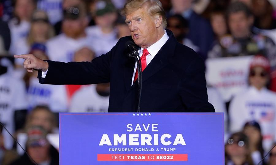 O ex-presidente dos Estados Unidos Donald Trump