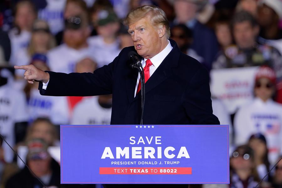 O ex-presidente dos Estados Unidos Donald Trump