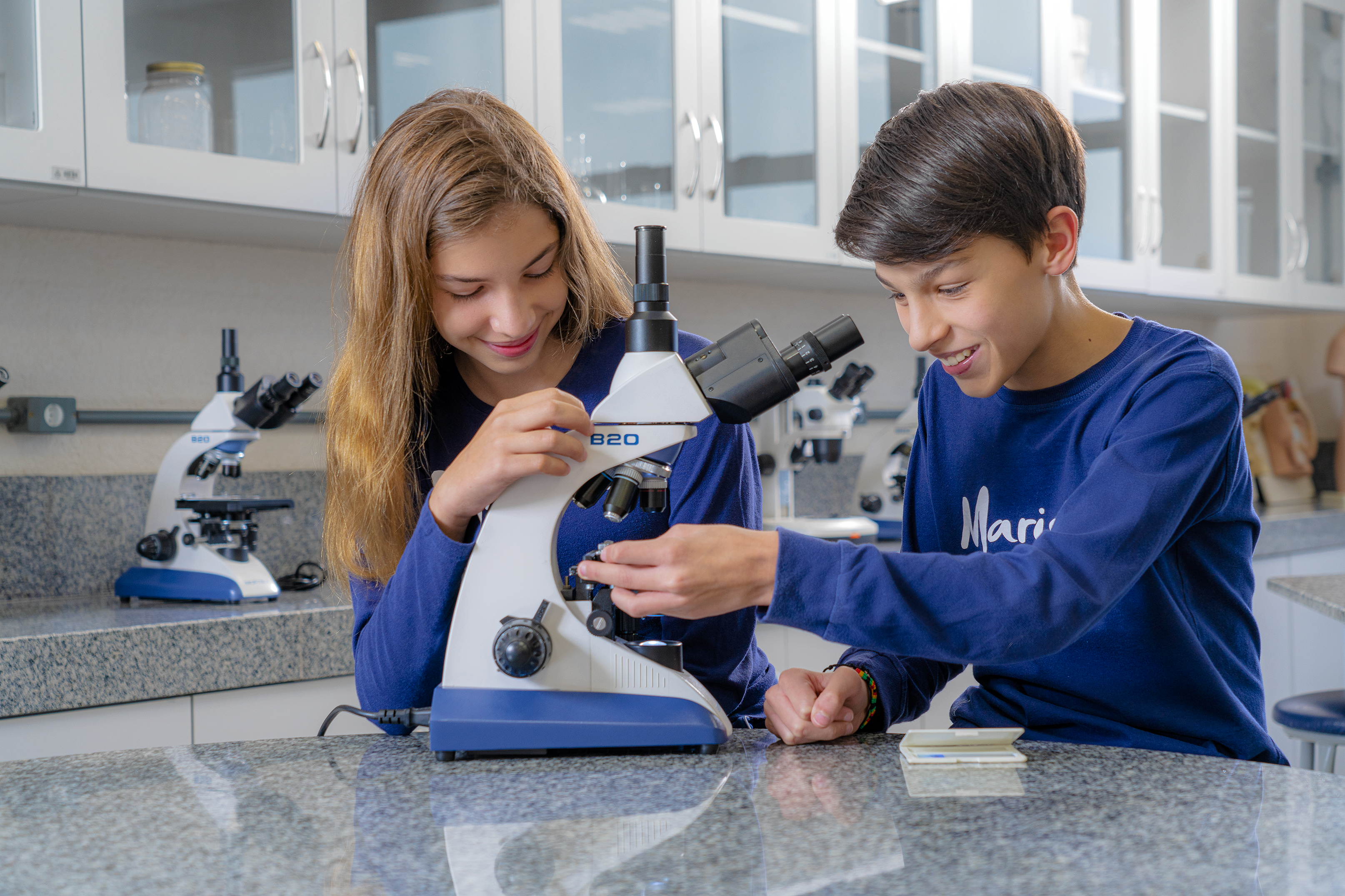 No Marista, o ensino Integral Bilíngue permite aos alunos aprender a língua inglesa de forma natural, a partir das atividades cotidianas.
