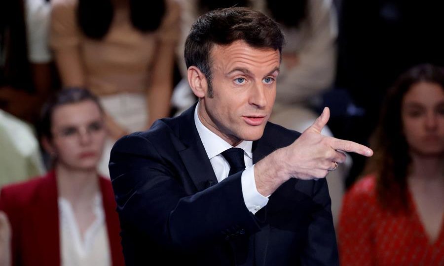 O presidente da França, Emmanuel Macron