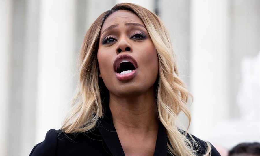A atriz e ativista transgênero Laverne Cox