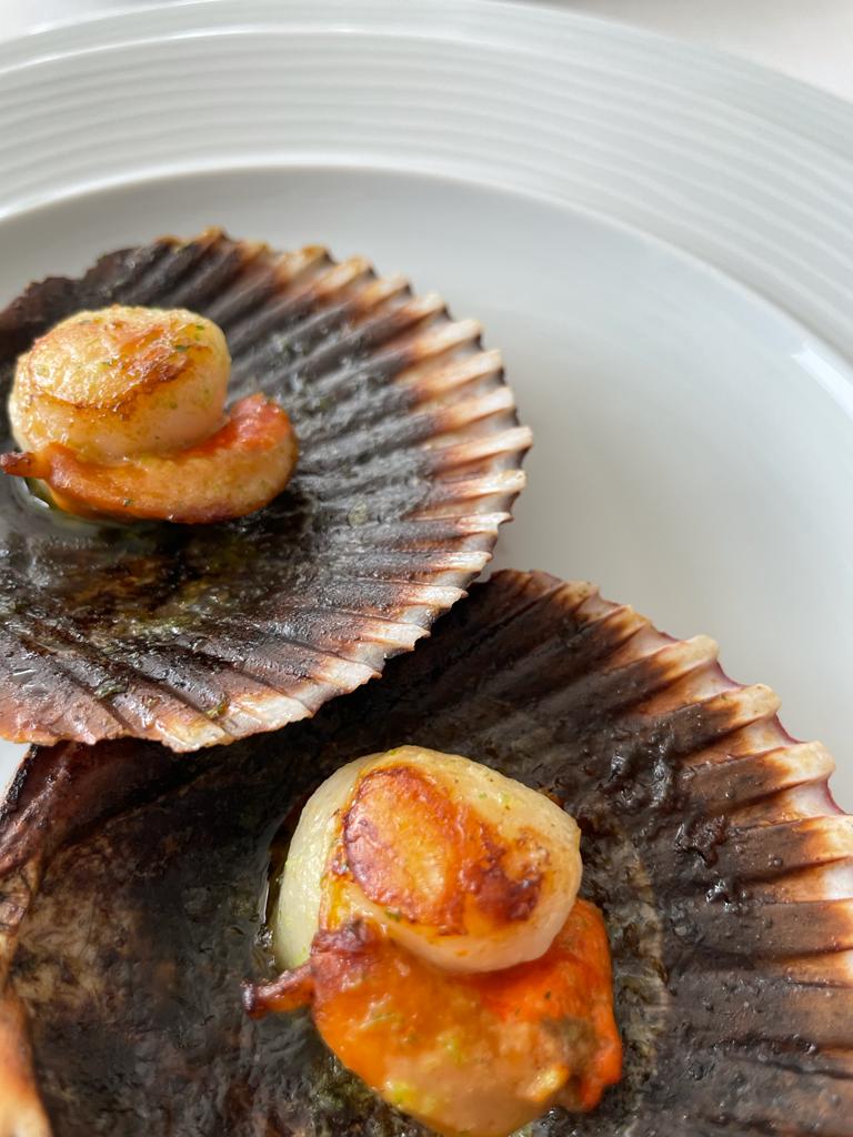 As zamborinhas, primas das vieiras, casam muito bem com o vinho albariño. Foto: Gisele Rech As zamborinhas, primas das vieiras, casam muito bem com o vinho albariño. Foto: Gisele Rech