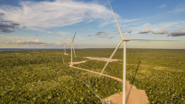 Autoprodução de energia une metas ambientais a redução de custos em empresas Complexo Eólico Tucano, na Bahia.