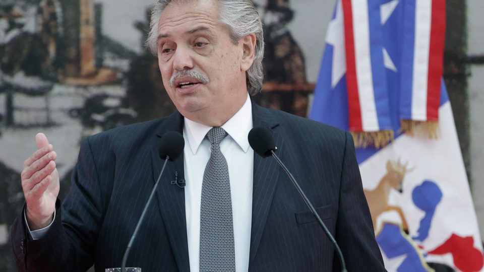 Argentina garante que cumprirá condições da 1ª revisão de acordo com FMI O presidente da Argentina, Alberto Fernández