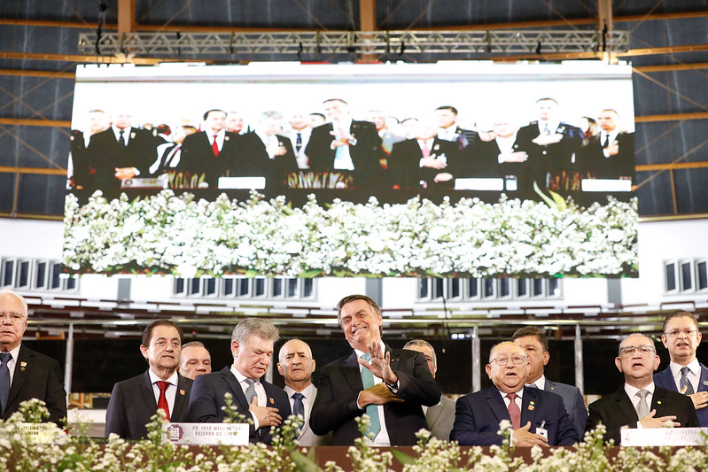 Assembleias de Deus com Bolsonaro