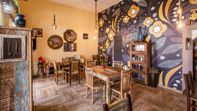 Parma Bistrô & Café também cede espaço para eventos pequenos, com até 45 pessoas.