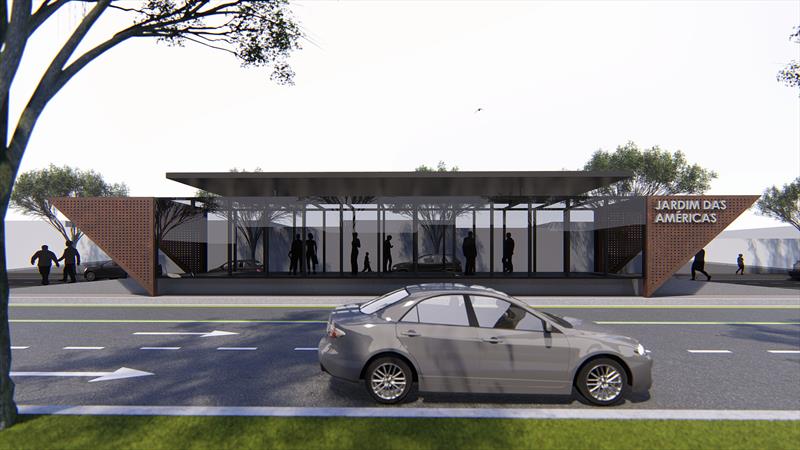 Novo modelo de estação de ônibus será implantado apenas na linha do Inter 2, em Curitiba Novo modelo de estação de ônibus será implantado apenas na linha do Inter 2, em Curitiba