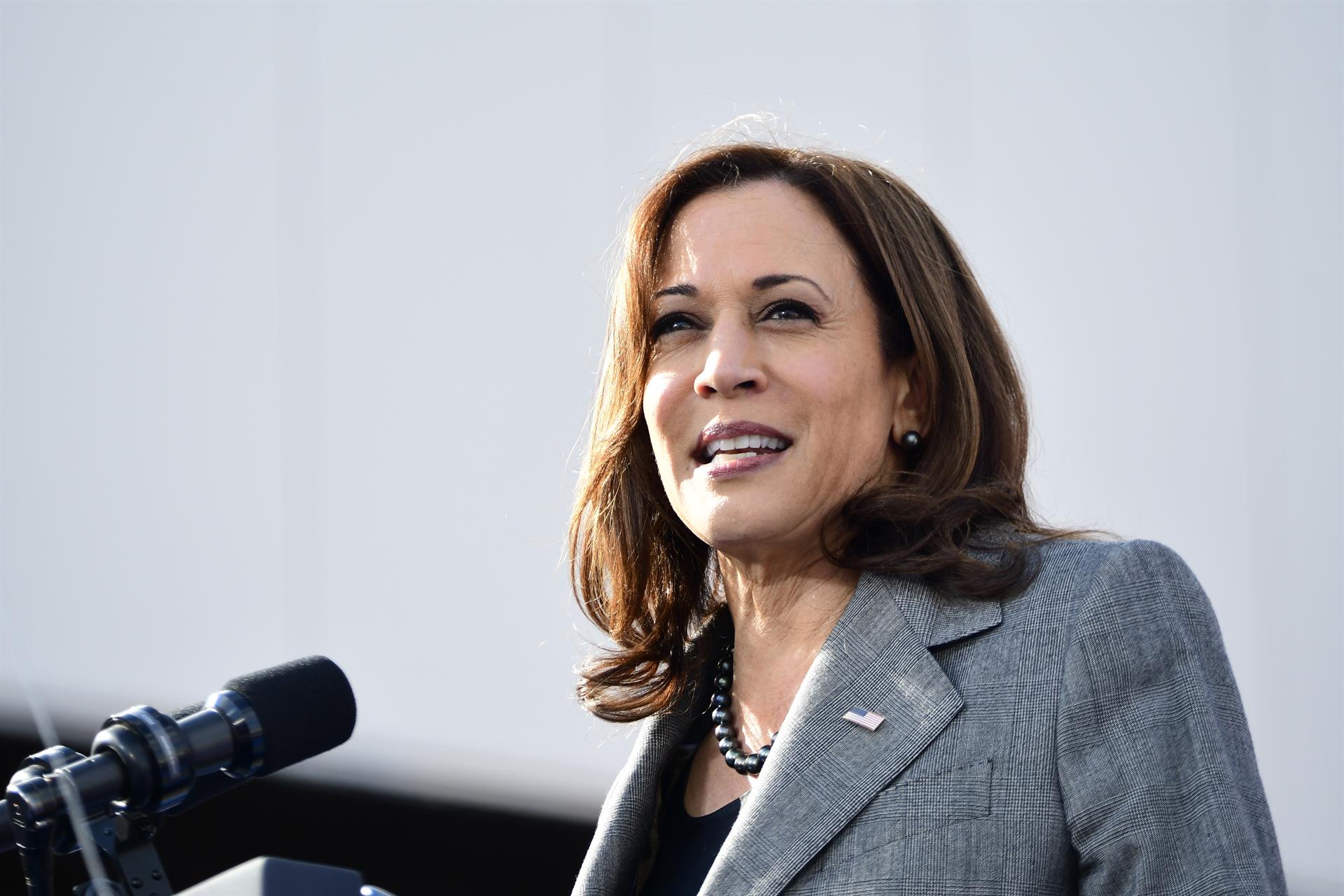 A vice-presidente dos EUA, Kamala Harris