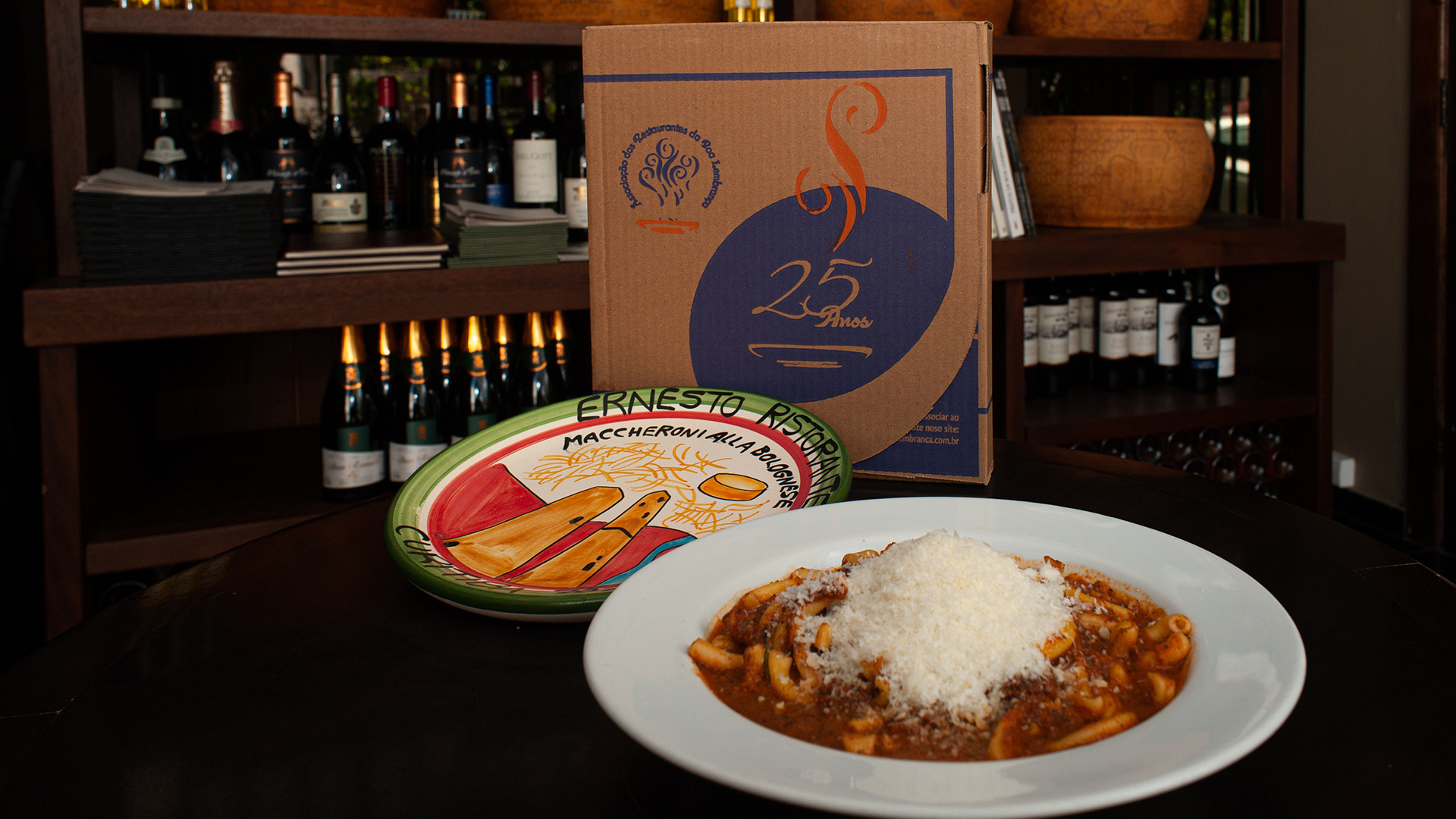 O Prato da Boa Lembrança, do Ernesto Ristorante: selo de qualidade ‘importado’ diretamente da Itália.