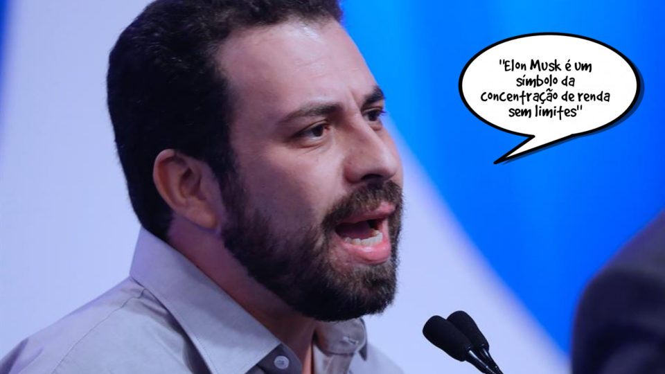 Frases da Semana: “Elon Musk é um símbolo da concentração de renda sem limites” Guilherme Boulos: