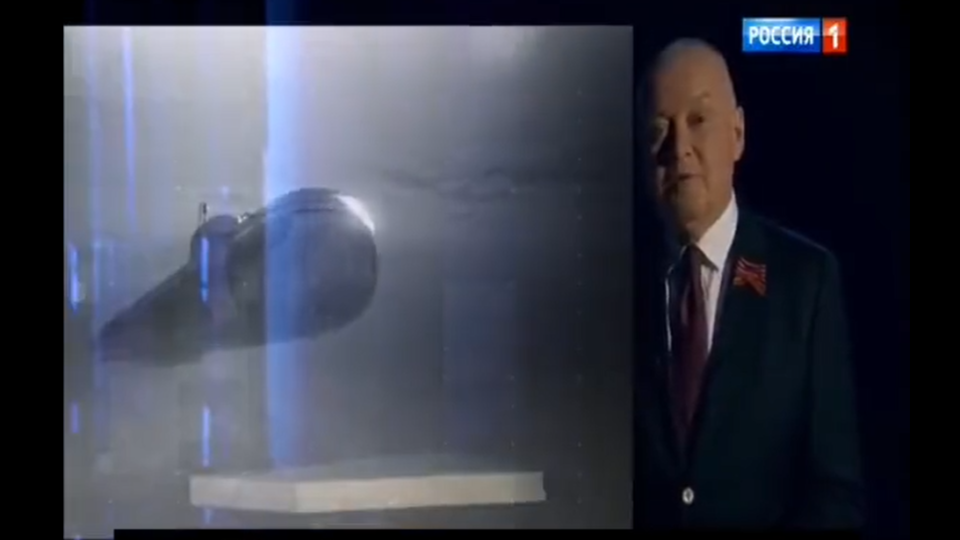 Apresentador mostra como Rússia poderia destruir ilhas britânicas com um torpedo nuclear “Não há maneira de parar esse drone subaquático”, disse o apresentador