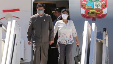 Presidente do Peru e esposa teriam plagiado dissertação de mestrado, aponta reportagem Segundo programa de TV, Pedro Castillo e a primeira-dama Lilia Paredes teriam plagiado 54% da dissertação que apresentaram juntos para obterem o título de mestres em psicologia da educação