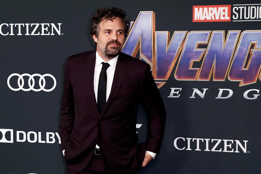 O ator Mark Ruffalo durante lançamento do filme "Vingadores: Ultimato", em 2019: o Hulk quer seu voto