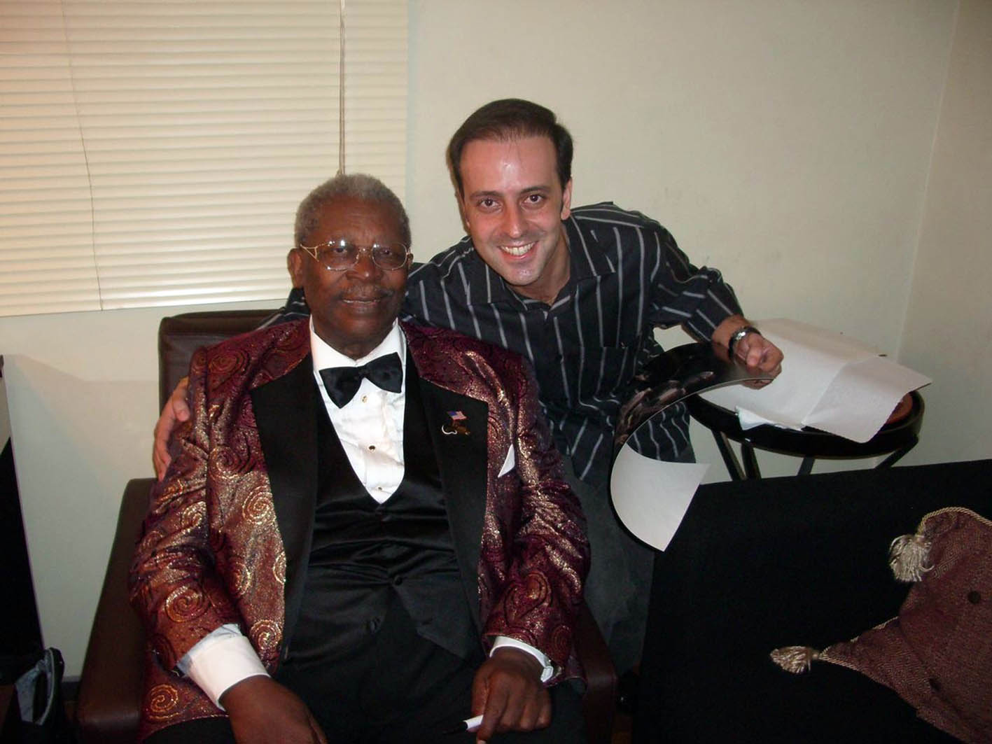 Rodrigo Florenzano - 35 anos de música - com a lenda B.B. King. Rodrigo Florenzano - 35 anos de música - com a lenda B.B. King.
