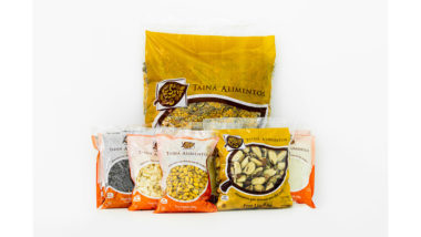 Todo o processo de armazenamento dos produtos da Tainá Alimentos envolve embalagens próprias e adequadas para cada tipo de alimento.