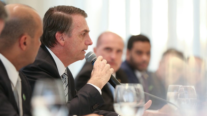 Bolsonaro e deputados