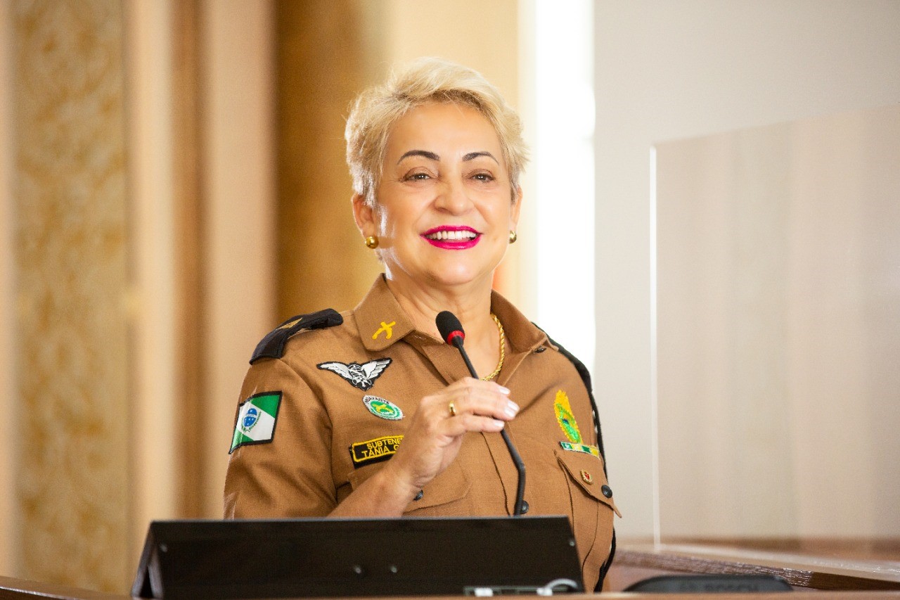 Subtenente Tânia Guerreiro, especialista no combate à pedofilia