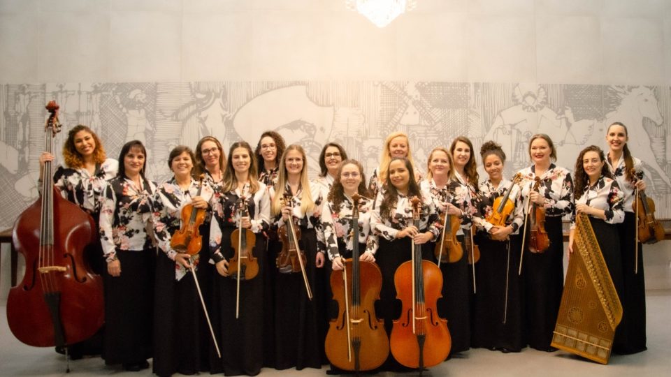 SESI Paraná leva orquestra só de mulheres para cidades do interior SESI Paraná leva orquestra