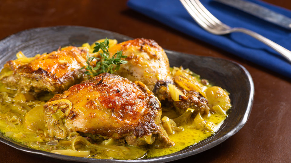 Frango ao curry
