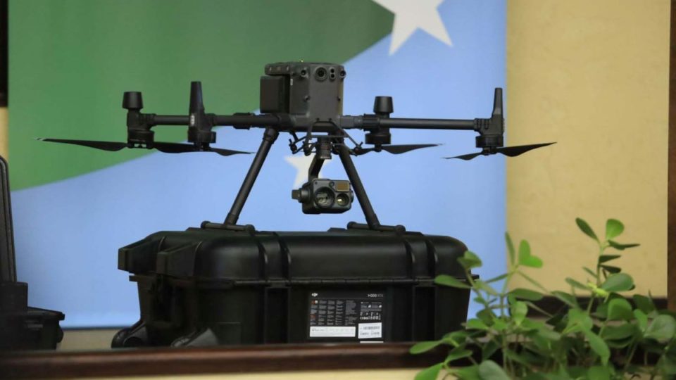 Drone comprado pelo governo do Paraná