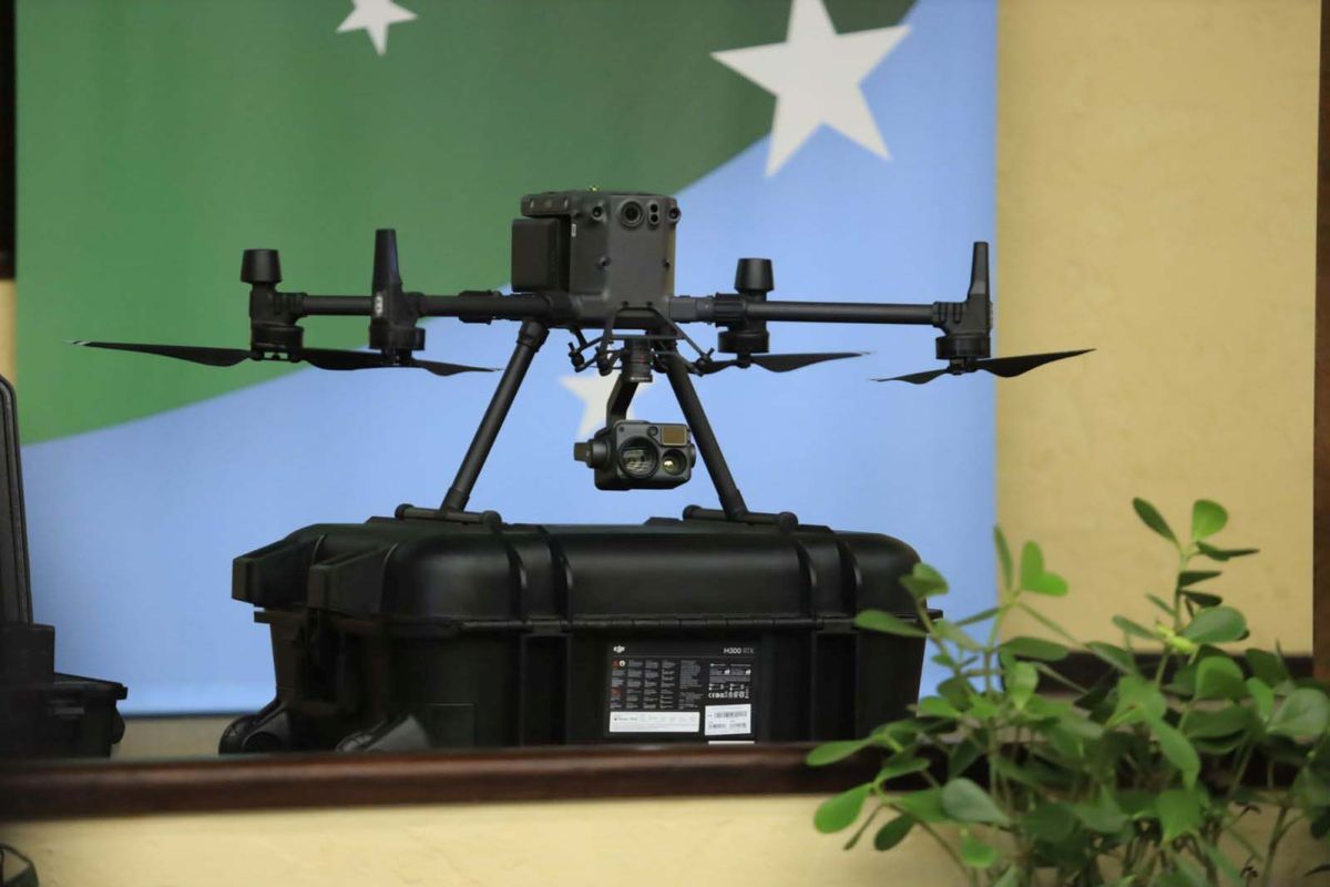 Drone comprado pelo governo do Paraná