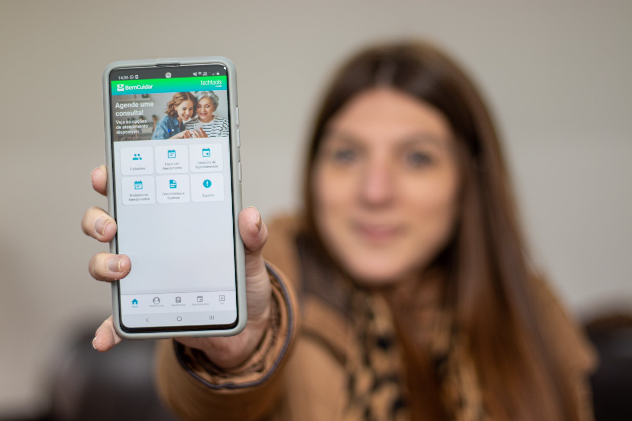 O aplicativo Bem Cuidar foi desenvolvido devido ao aumento de 70% nos casos de doenças mentais entre professores e funcionários após a pandemia de Covid-19