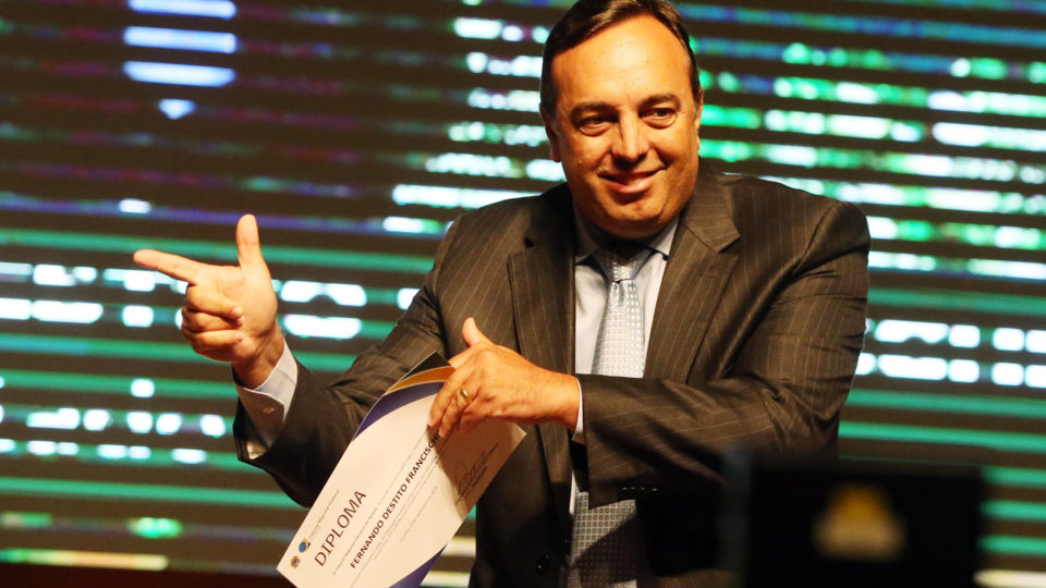 Francischini é diplomado deputado estadual mais votado do Paraná.