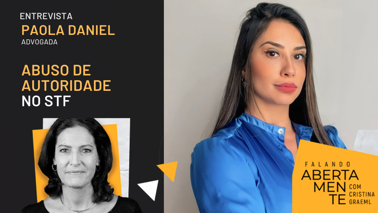 Entrevista com Paola Daniel, advogada e esposa do deputado federal Daniel Silveira, sobre o abuso de autoridade do ministro Alexandre de Moraes, que determinou bloqueio de sua conta bancária sem que ela seja parte de qualquer processo.