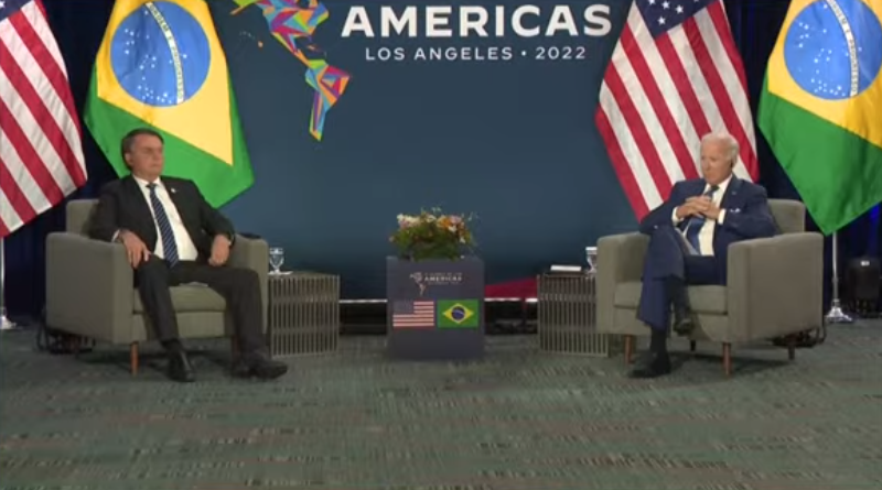 Bolsonaro e Biden