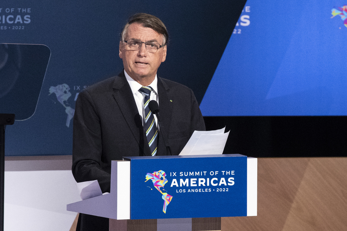 Bolsonaro discursa Cúpula das Américas