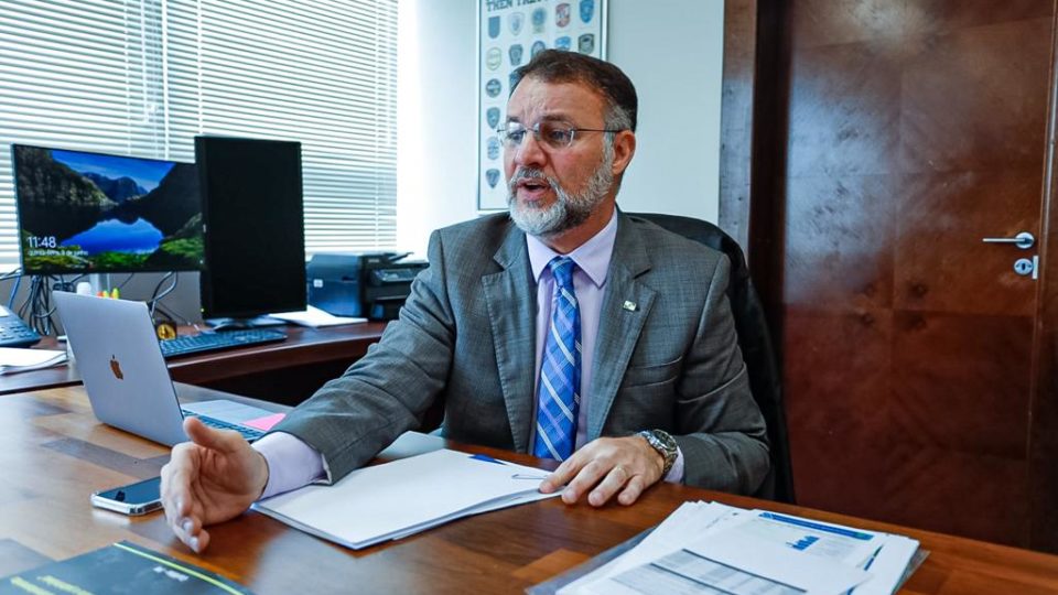 Delegado da Polícia Federal, Wagner Mesquita está em sua segunda passagem pela Secretaria de Segurança Pública