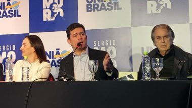 Sergio Moro anuncia candidatura pelo Paraná
