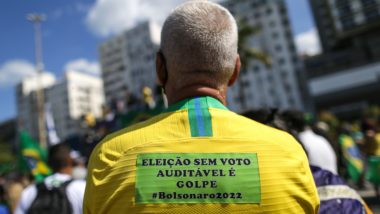 O fetiche do voto: ilusões eleitorais na gandaia democrática Apoiadores de Bolsonaro pedem voto impresso e auditável. Será que caímos todos numa pegadinha democrática?