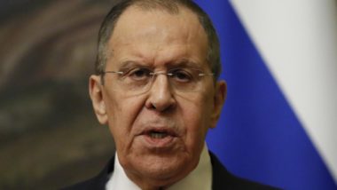 Lavrov compara UE e OTAN à coalizão de Hitler na Segunda Guerra Mundial O ministro das Relações Exteriores da Rússia, Sergei Lavrov, participa de uma coletiva de imprensa, em Moscou, Rússia, 27 de abril de 2022.