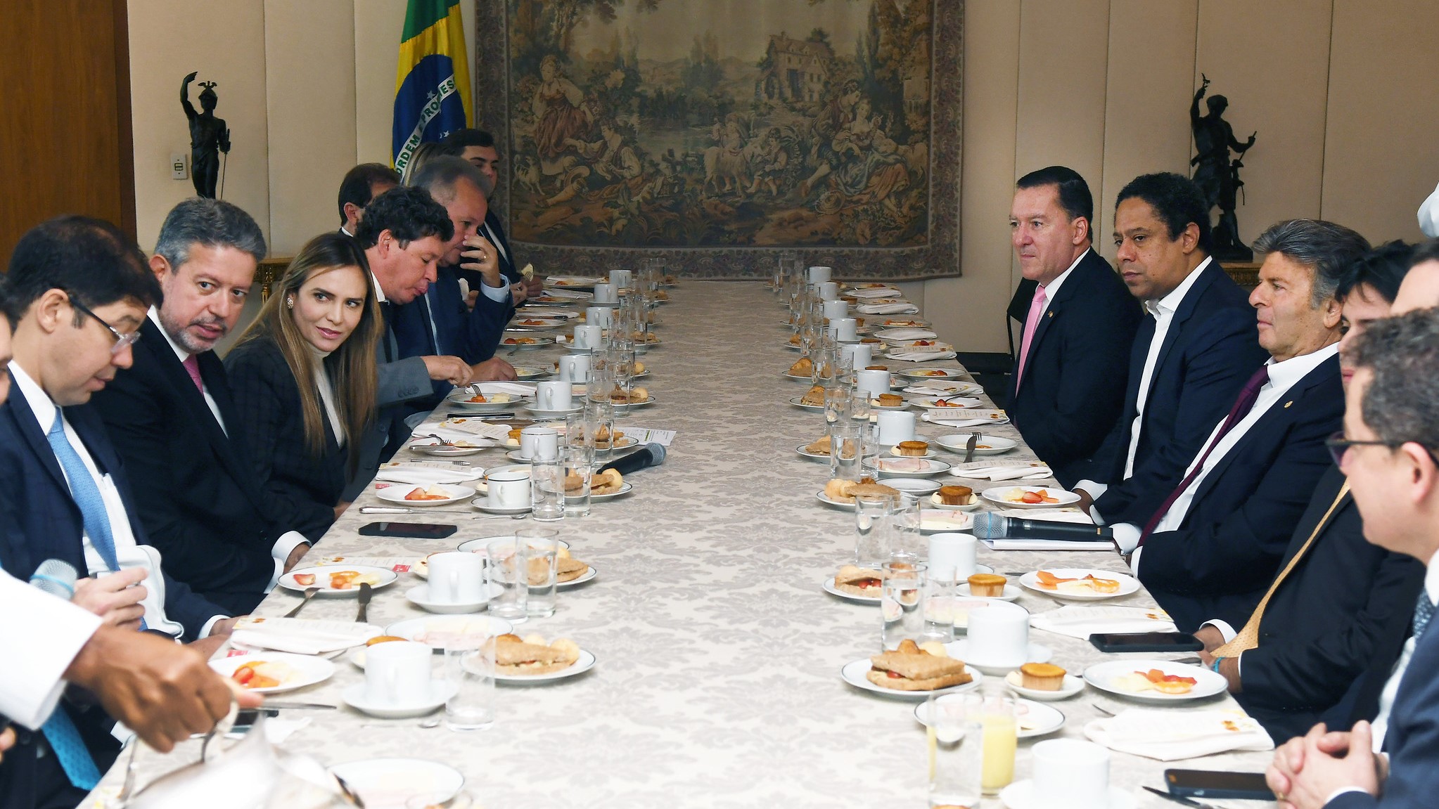 Arthur Lira Luiz Fux e deputados no STF