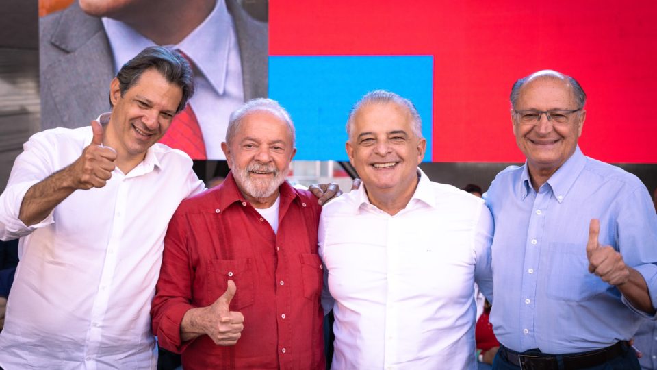 Márcio França apoia pré-candidatura de Haddad e Lula em São Paulo
