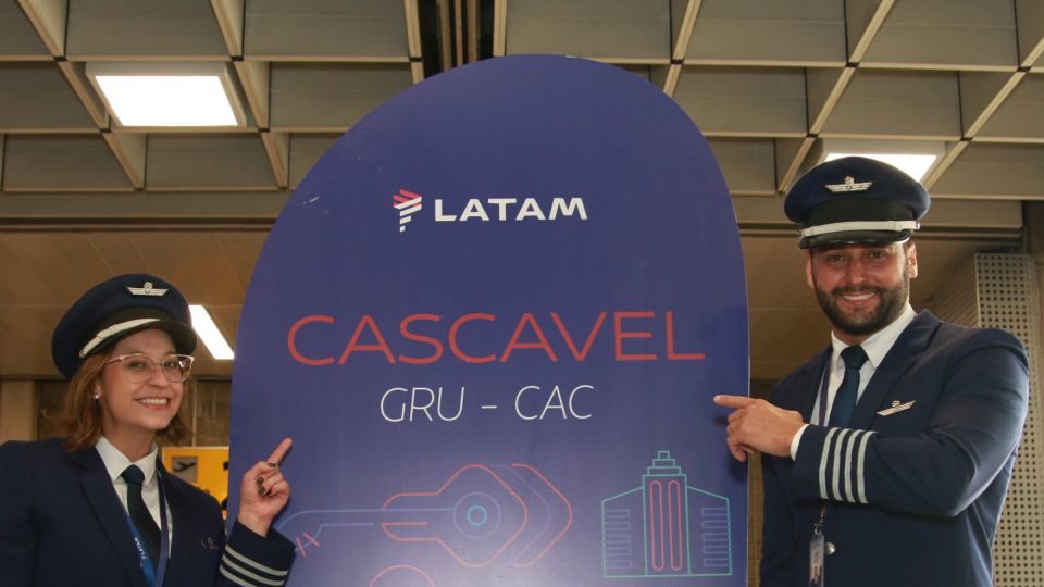 Voo São Paulo Cascavel é inaugurado