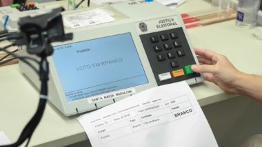 Ministério da Defesa urna eletrônica