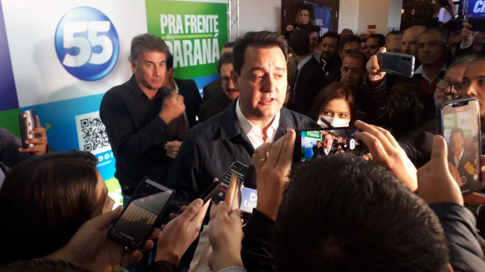 Ratinho Jr. é candidato à reeleição no Paraná